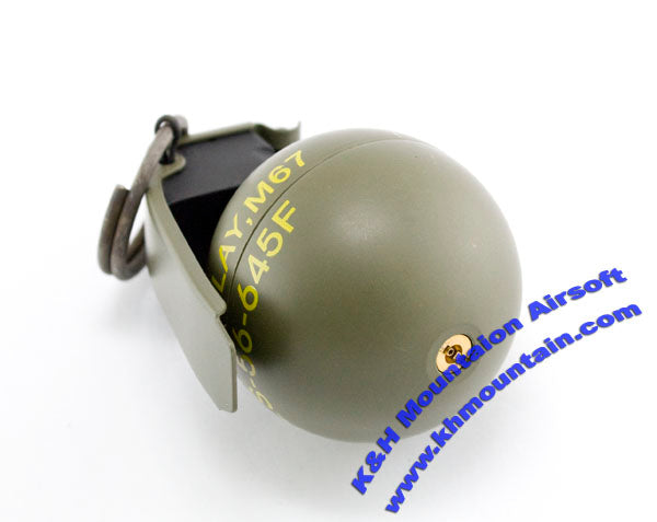 Full Metal M67 Grenade Type Gas Charger