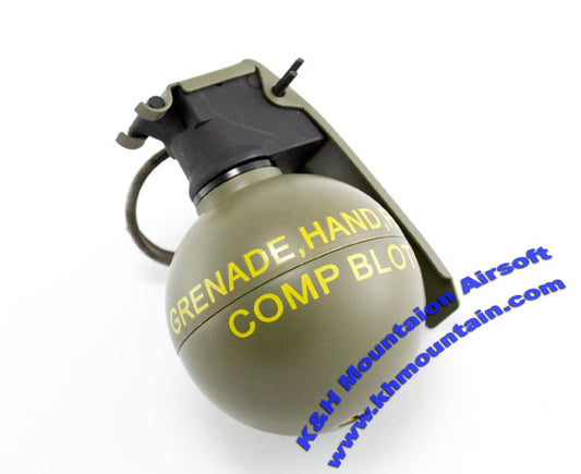 Full Metal M67 Grenade Type Gas Charger