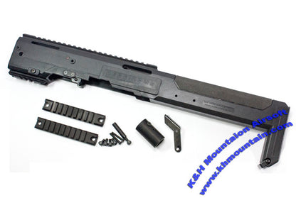 HR Style Glock Carbine Conversion Kit for KSC / ARMY / Black