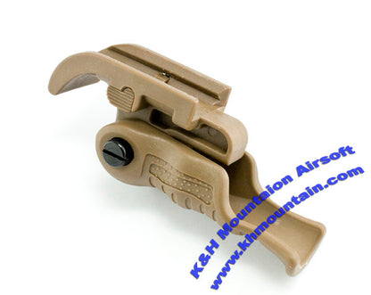 Tactical Flip Up Grip (TAN)