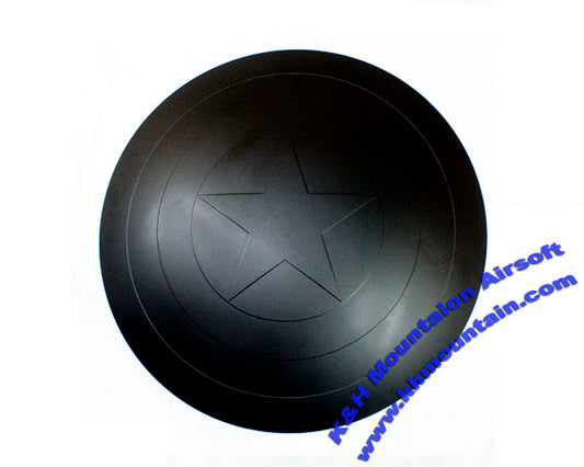 CM 2FT Plastic Captain Shield / Black