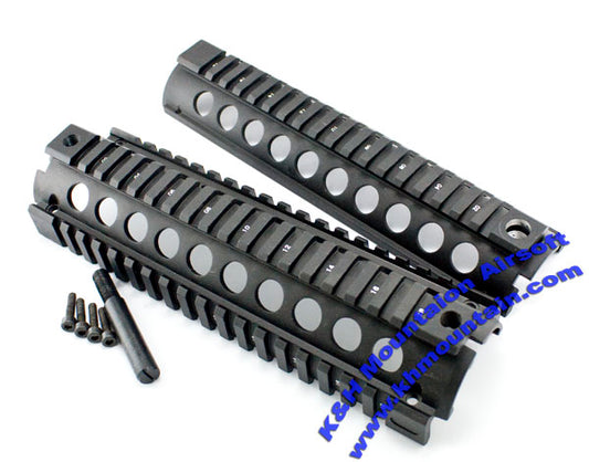 Tactical M4 Rail System (Y0016-9")/ Black