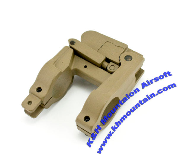 Full Metal M4 Foldable Front Sight / TAN