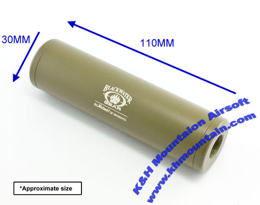 Blackwater Aluminum Silencer 14mm +/-