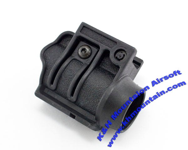 Plastic QD Flashlight Mount / Black