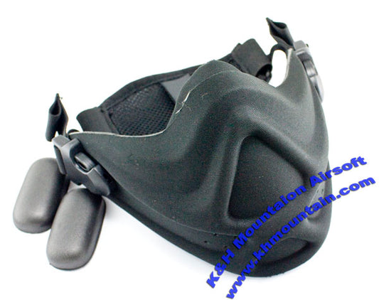 Light Weight Half Face Protection Mask / Black