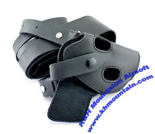 Black Leather Shoulder Holster for PPK