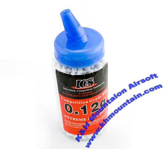 ICS 0.12g 2000 rds BB bullets with BB bottle