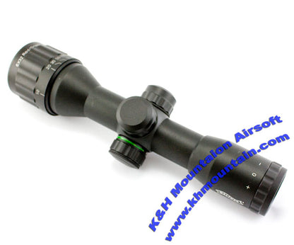 Walther 6 x 32 AOE with Red / Green Illuminated Rifle Scope