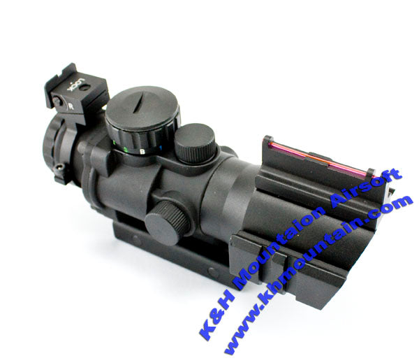 SNIPER RGB Dot Scope with Side Rail Mount (4 x 32)