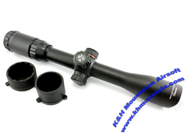 SNIPER 3-9 x 32 with Red / Green Illuminated Rifle Scope