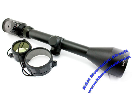 N SNIPER 3-9 x 50 with Red / Green Illuminated Rifle Scope