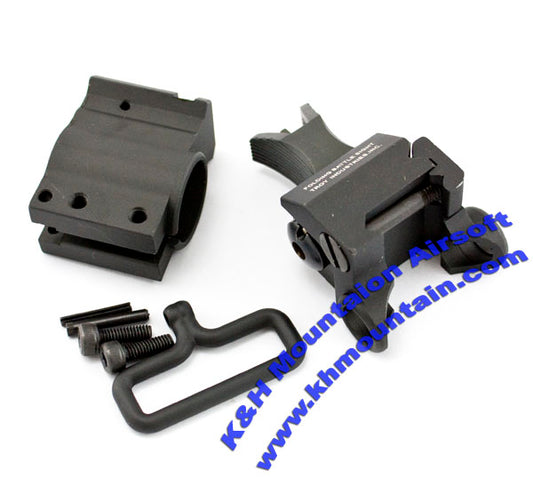 TY Style Metal Sight Front Gas Block (SG0003)/ Black