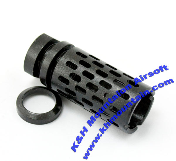 5KU Metal BCE BattleComp 1.5 Rifle Flash Hider / 5KU-100