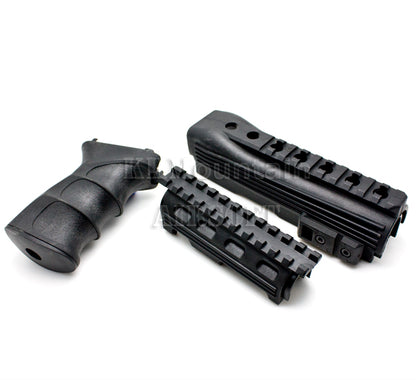 CYMA Rail Handguard w/ Tactical Grip For AK47 (C.49) / Black