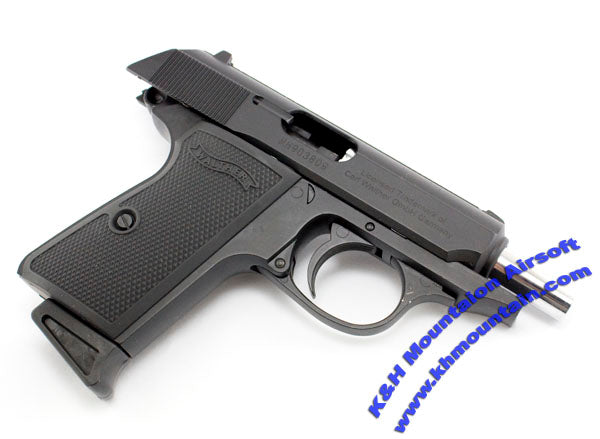 Full Metal PPK-007 Gas Blowback Pistol with Marking