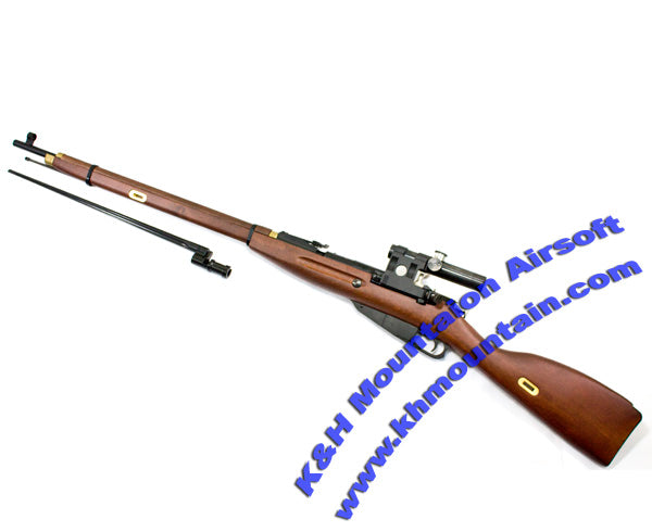 Red Fire Real Wood 1891 Mosin Nagant Gas Bolt Action Rifle