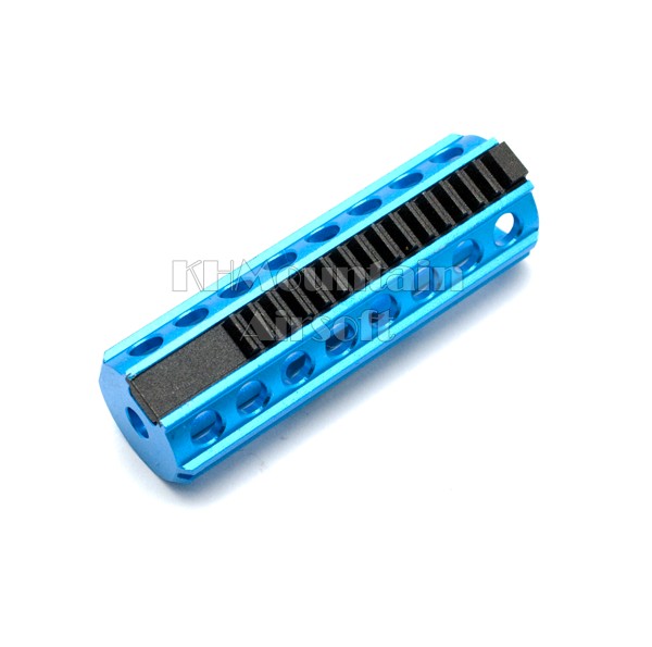 SHS CNC Aluminium Steel Teeth Piston (15 Teeth) Blue