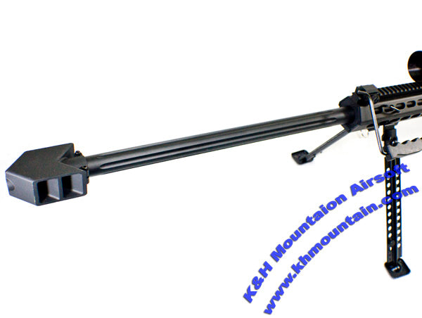 Full Metal M82A1 AEG Rifle with Bipod & Scope