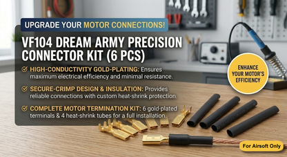 Dream Army Motor Connector Parts / Copper (6 pcs)
