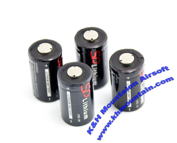 CR2 3V Lithium Battery (4-pcs)