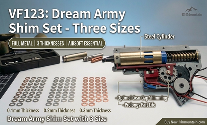 Dream Army Shim Set with 3 Size