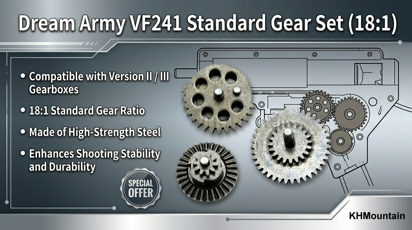 Dream Army Standard Gear Set for Version II/III (18:1)