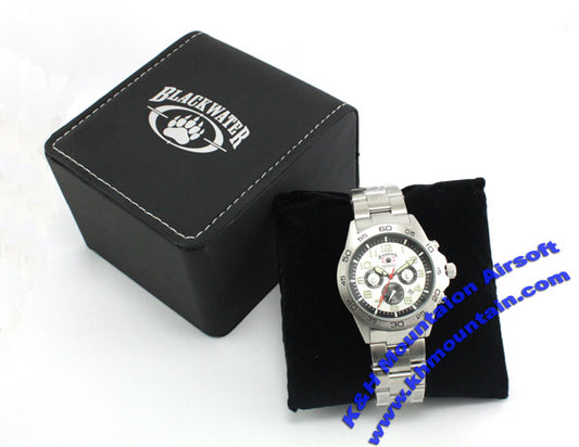 Blackwater Military Style Watch Deluex Version / Silver