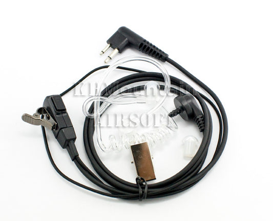 Earphone with Microphone for Motorola Talkabout / 2-pin