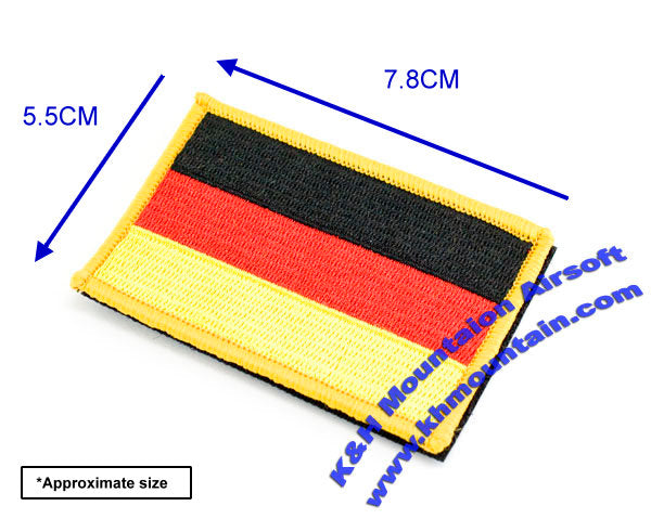 Military Velcro Patch / Germany Flag