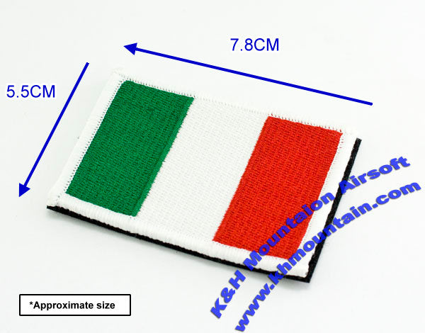 Italy Flag Embroidered Patch Ecusson Airsoft Militare Pilota Italy Flag Embroidered Patch Ecusson Airsoft Militare Pilota