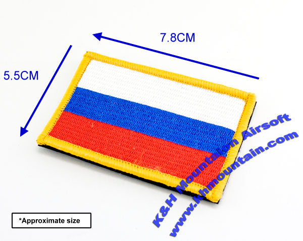 Military Velcro Patch / RU Flag