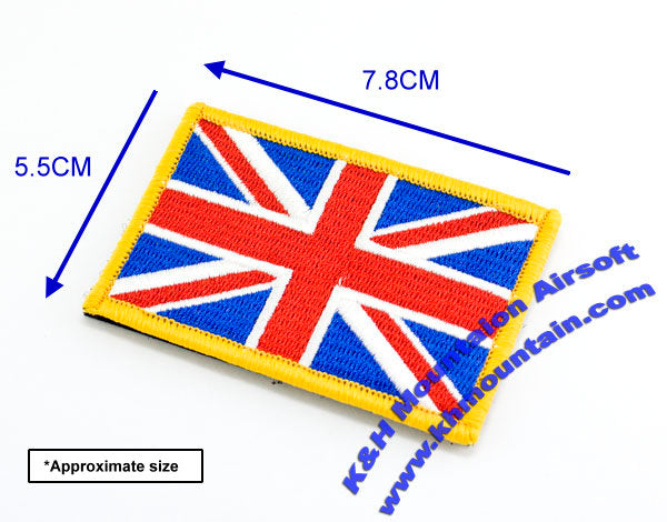 ミリタリーベルクロワッペン/イギリス国旗