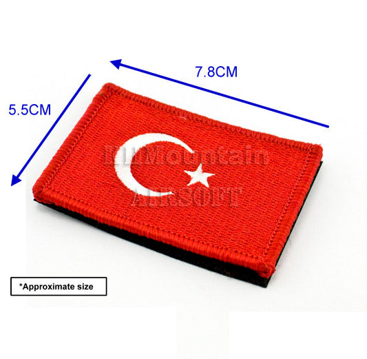 Military Velcro Patch / Turkey Flag