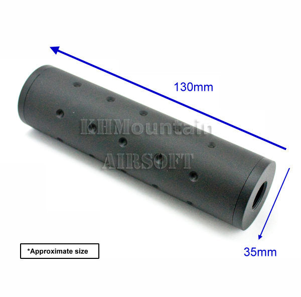 Dream Army Aluminum Silencer 14mm +/- (No Marking) / Black