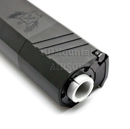 Pistol Aluminum Silencer 14mm / A