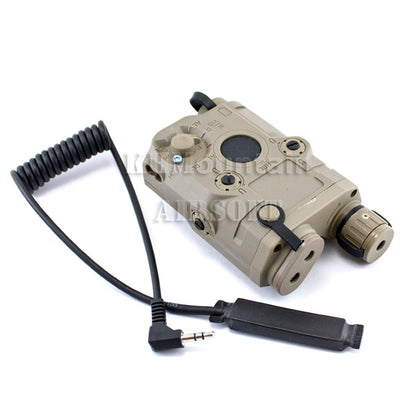 Dream Army PEQ-15 Style Battery box with Red Laser / DE