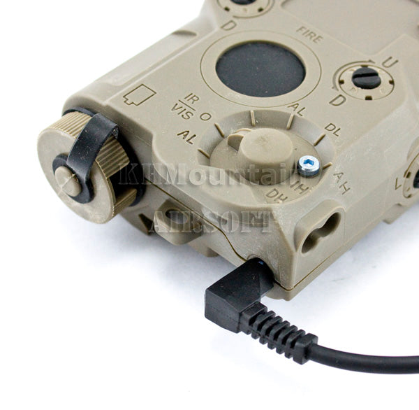 Dream Army PEQ-15 Style Battery box with Red Laser / DE