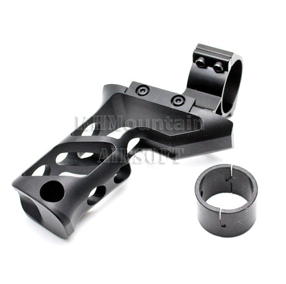 Aluminium FS Style Fore-End Grip /w 25/30mm Tube Ring Mount
