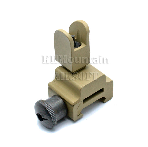 Folding Battle Front Sight with 20mm Rail Metal / DE