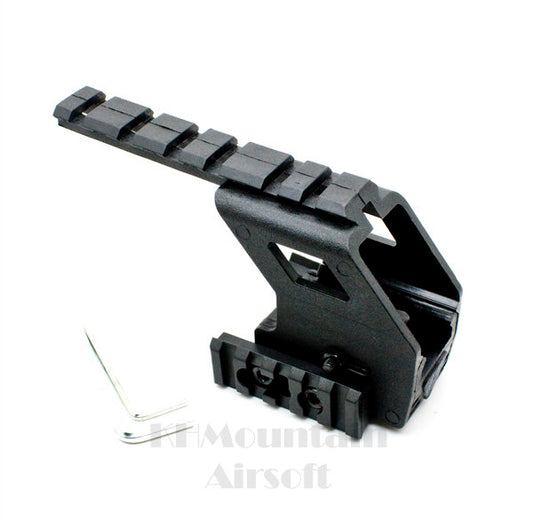 Glock 17 Plastic Carbine Mount / Black
