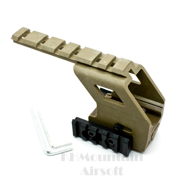 Glock 17 Plastic Carbine Mount / DE