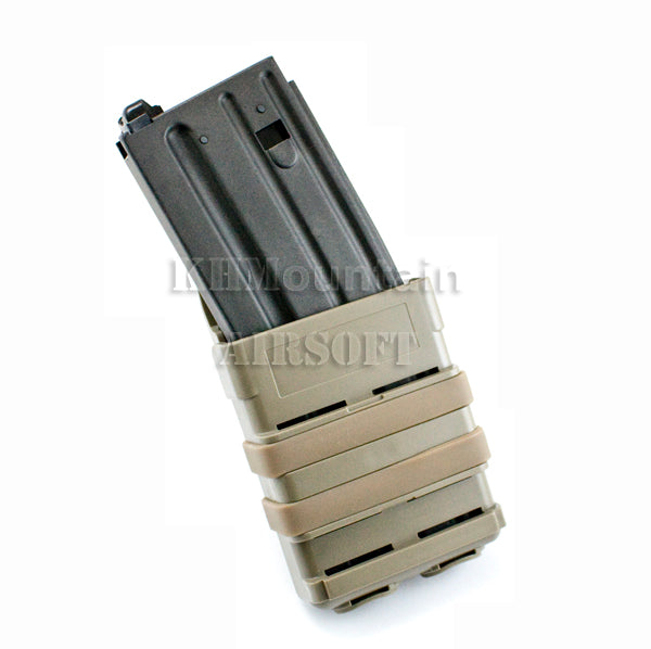 Dream Army Molle Fast Mag デュアル 5.56 マガジンポーチ セット (OD)