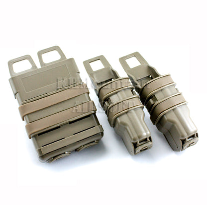 Dream Army Molle Fast Mag デュアル 5.56 &amp; MP5 マガジンポーチ セット (OD)