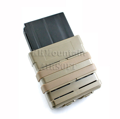 Dream Army Molle Fast Mag デュアル 7.62 マガジンポーチ セット (OD)