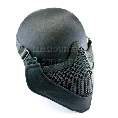 Dream Army Strike Steel Lower Face Mesh Mask with Protection / B