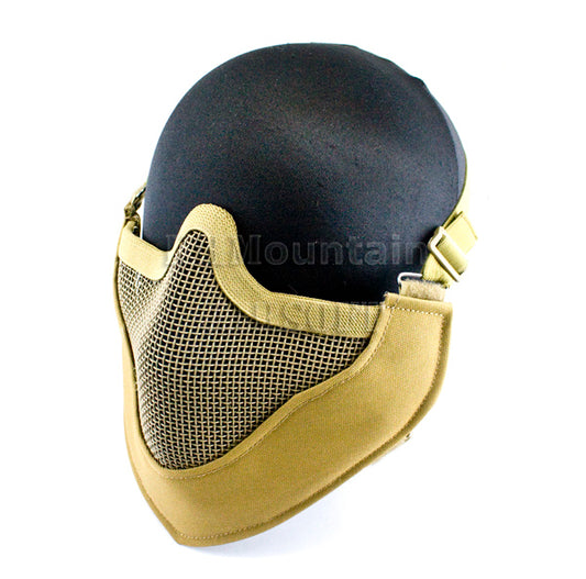 Dream Army Strike Steel Lower Face Mesh Mask with Protection / D