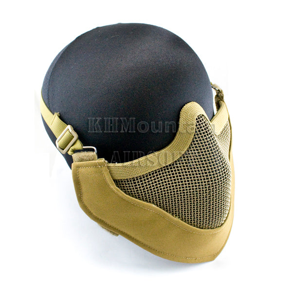 Dream Army Strike Steel Lower Face Mesh Mask with Protection / D