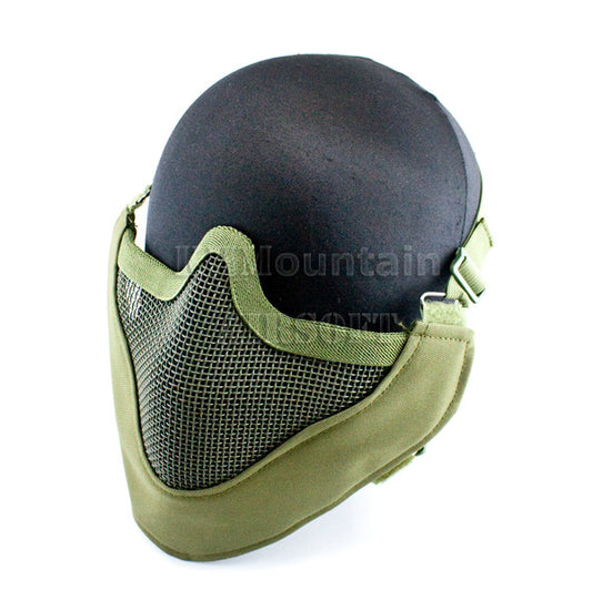 Dream Army Strike Steel Lower Face Mesh Mask with Protection / G