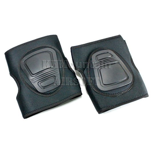 Special Force Style Nylon Knee Pads Set / Black